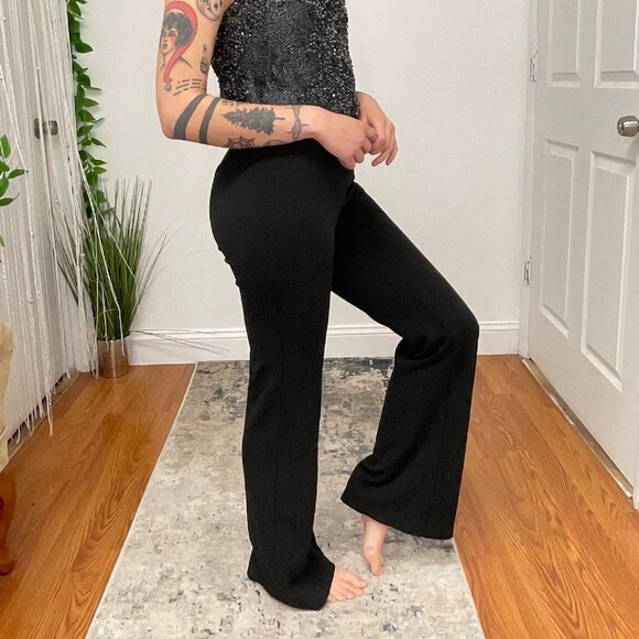 Parker Sleeveless Beaded Bodice Evening Jumpsuit Crepe Pant Size 2 Black - Picture 4 of 6